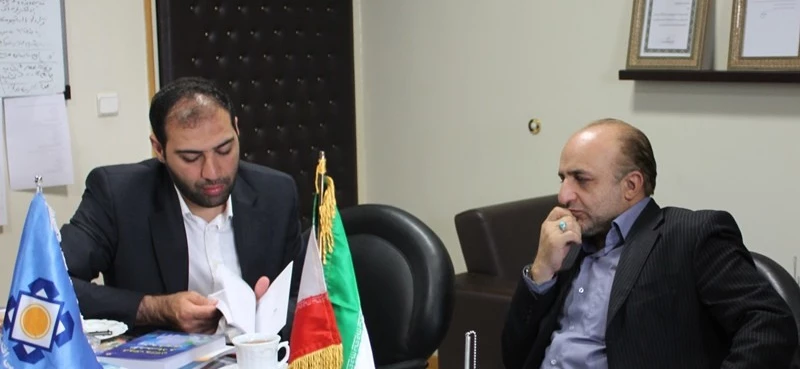 جلسه با مدیرکل آموزش و مشارکت های شهروندی شهرداری تهران